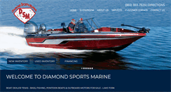 Desktop Screenshot of diamondsportsmarine.com